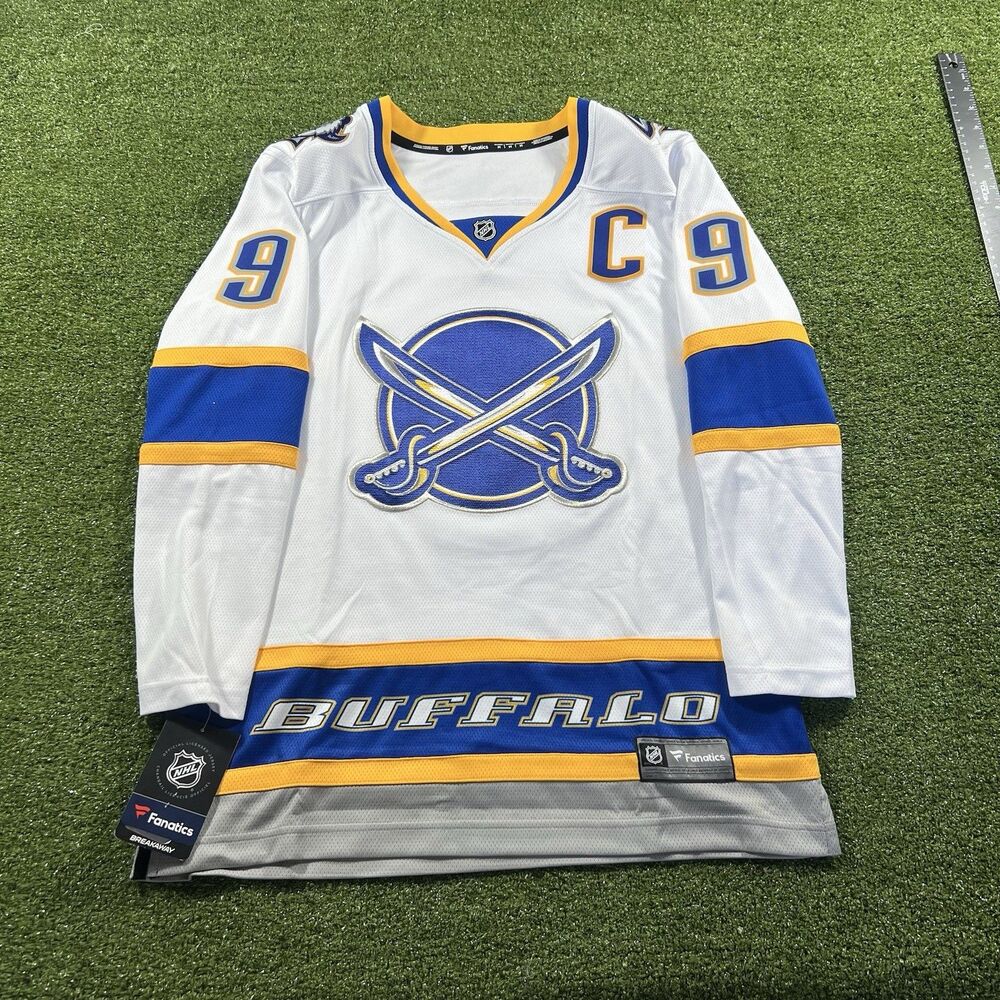 Fanatics Jack Eichel #9 Buffalo Sabres Women’s Breakaway Jersey White Size M NWT